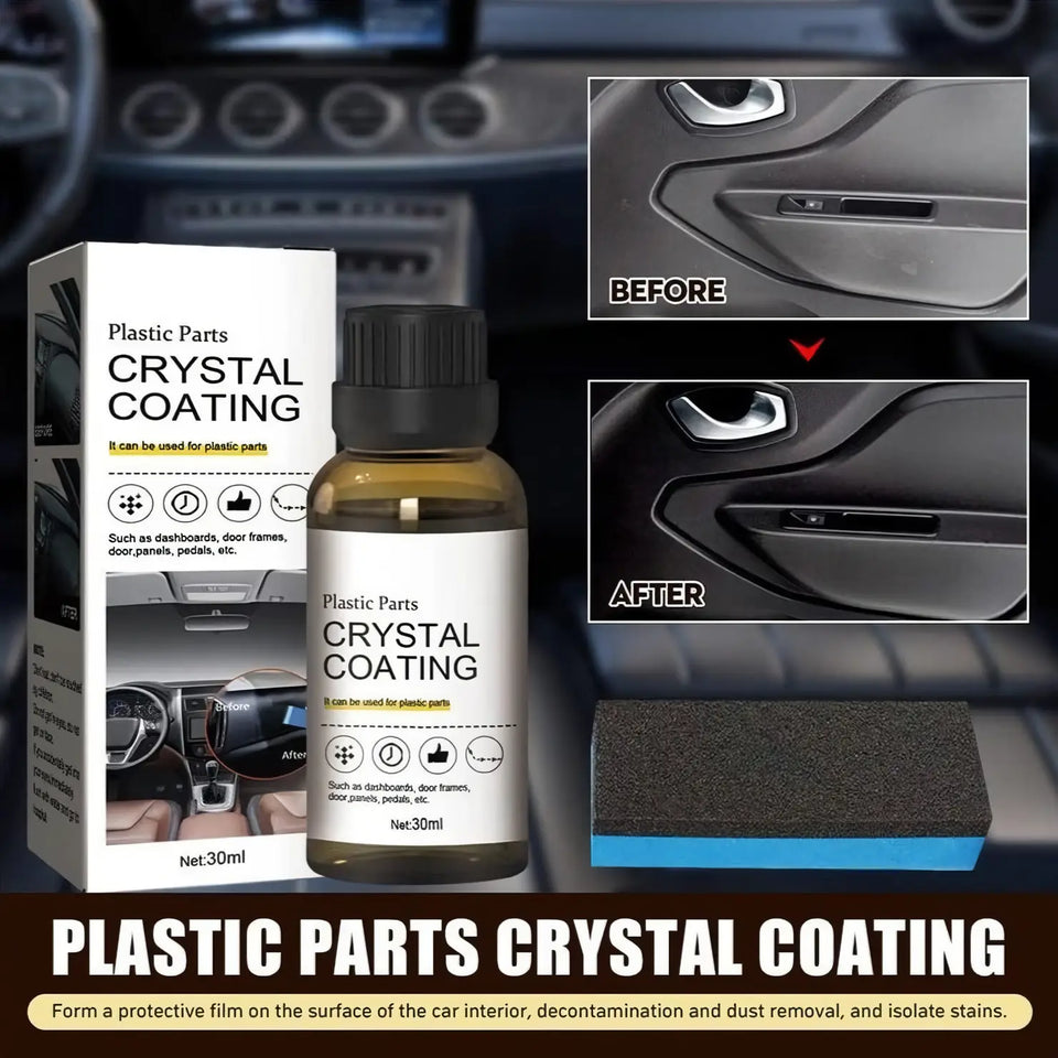 Crystal Coating Plastic Polish Kit - Buy One Get One Free!